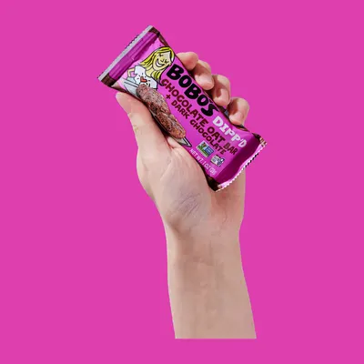 Dipp'd Oat Bar + Dark Chocolate (Box of 30), Bobo's